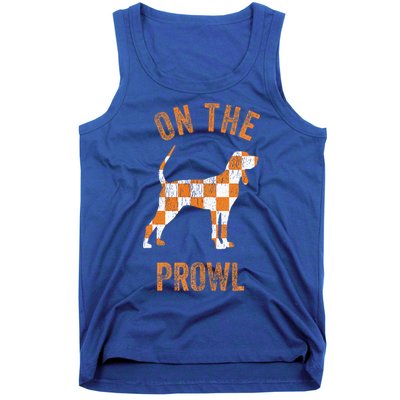Hound On The Prowl Tennessee Dog TN Home State Volunteers Tank Top