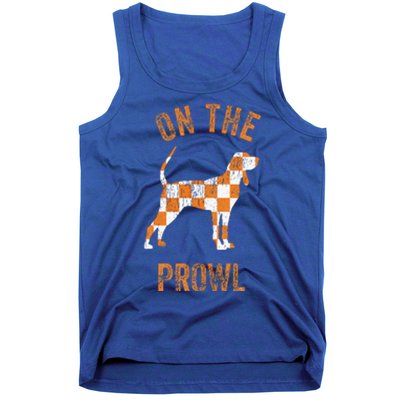 Hound On The Prowl Tennessee Dog TN Home State Volunteers Tank Top