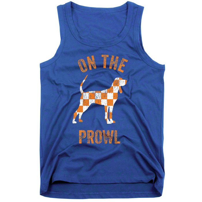 Hound On The Prowl Tennessee Dog TN Home State Volunteers Tank Top