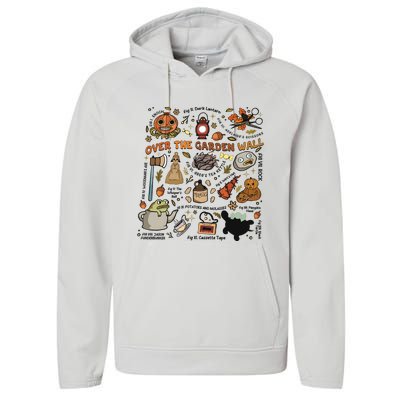 Halloween Over The Garden Wall Pumpkin Performance Fleece Hoodie