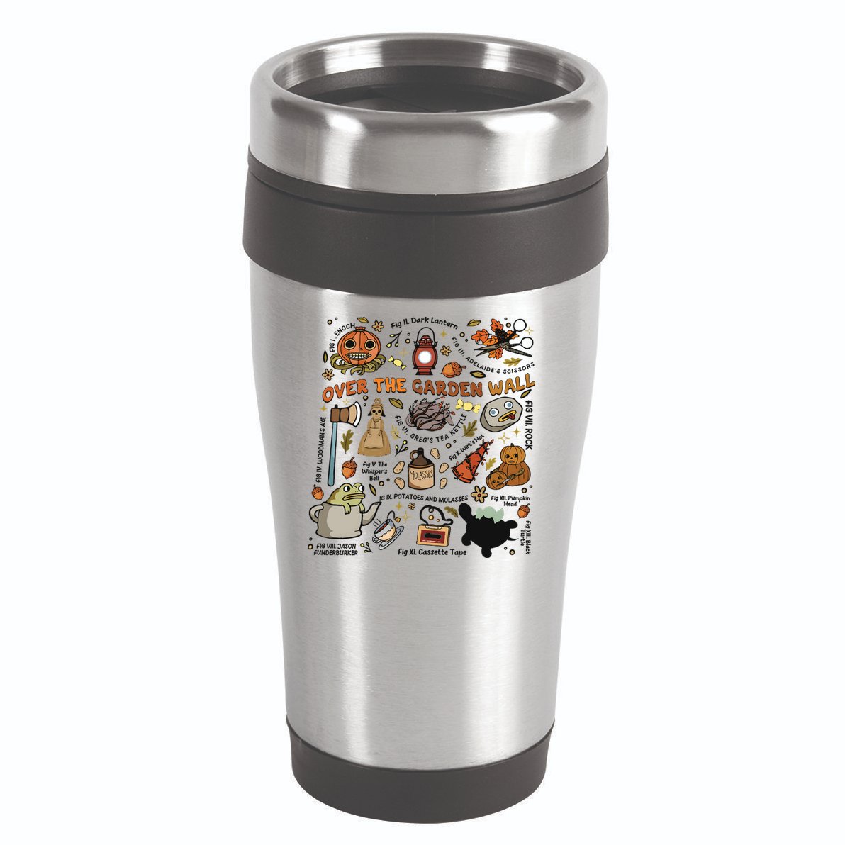 Halloween Over The Garden Wall Pumpkin 16oz Travel Tumbler