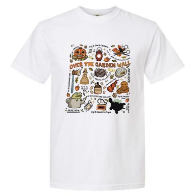 Halloween Over The Garden Wall Pumpkin Garment-Dyed Heavyweight T-Shirt