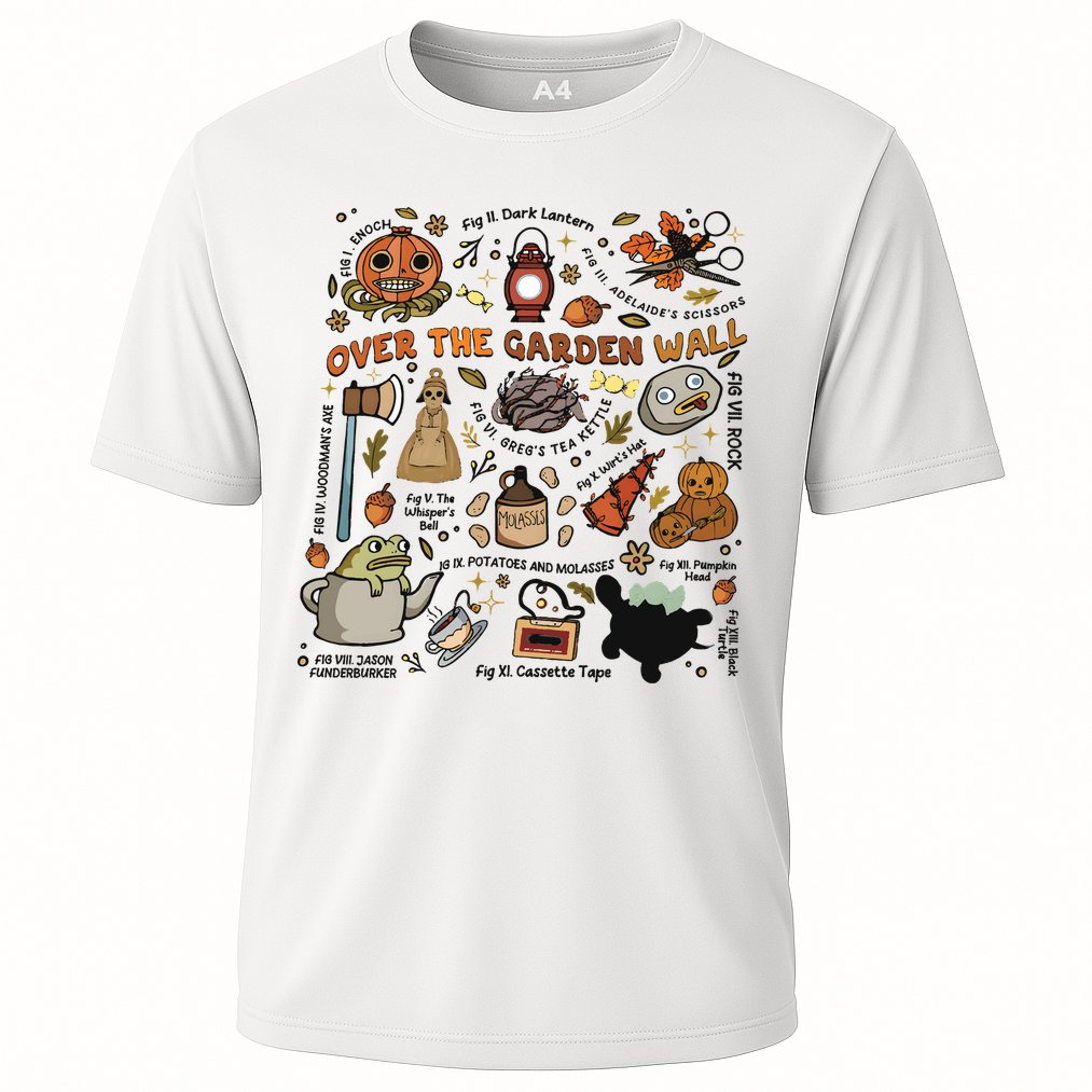 Halloween Over The Garden Wall Pumpkin Cooling Performance Crew T-Shirt