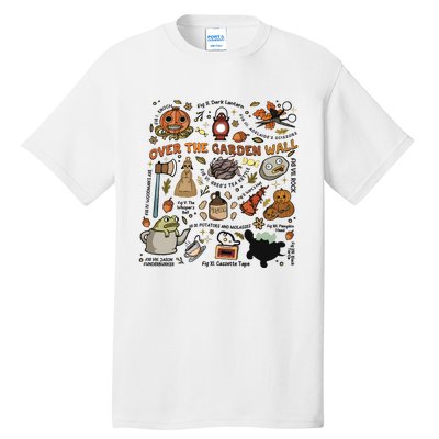 Halloween Over The Garden Wall Pumpkin Tall T-Shirt