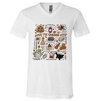 Halloween Over The Garden Wall Pumpkin V-Neck T-Shirt