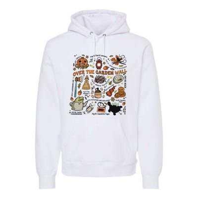 Halloween Over The Garden Wall Pumpkin Premium Hoodie