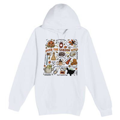 Halloween Over The Garden Wall Pumpkin Premium Pullover Hoodie