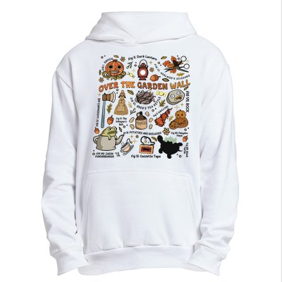 Halloween Over The Garden Wall Pumpkin Urban Pullover Hoodie