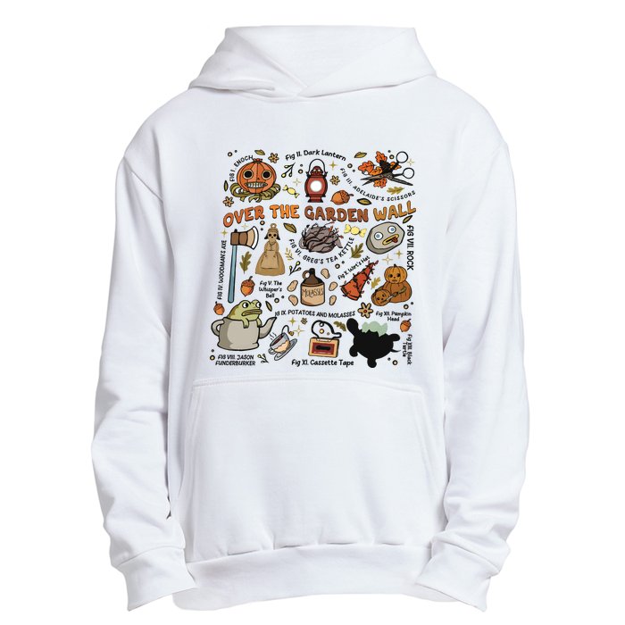 Halloween Over The Garden Wall Pumpkin Urban Pullover Hoodie