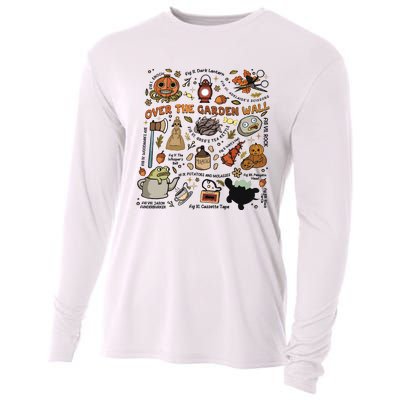 Halloween Over The Garden Wall Pumpkin Cooling Performance Long Sleeve Crew