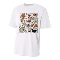 Halloween Over The Garden Wall Pumpkin Performance Sprint T-Shirt