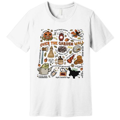 Halloween Over The Garden Wall Pumpkin Premium T-Shirt