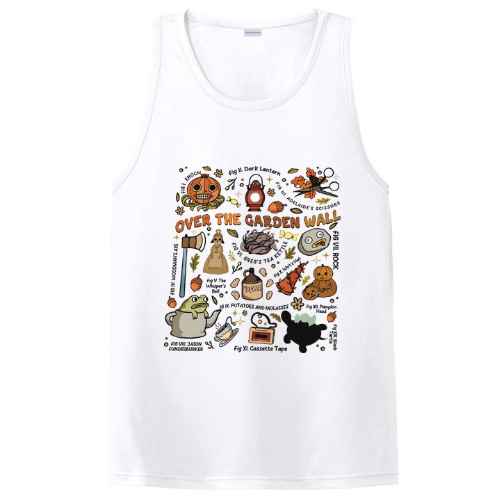 Halloween Over The Garden Wall Pumpkin PosiCharge Competitor Tank