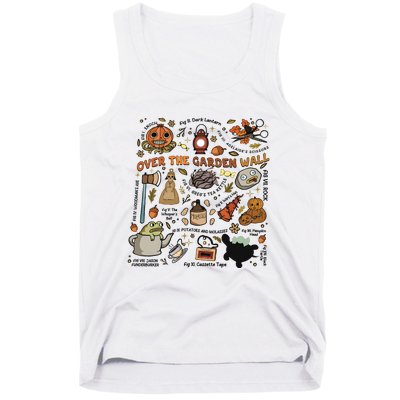 Halloween Over The Garden Wall Pumpkin Tank Top