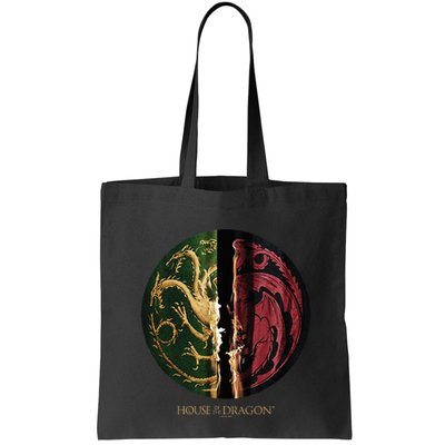 H.O.U.S.E Of The Dragon Green Vs Black H.O.U.S.E Targaryen Emblem Bag