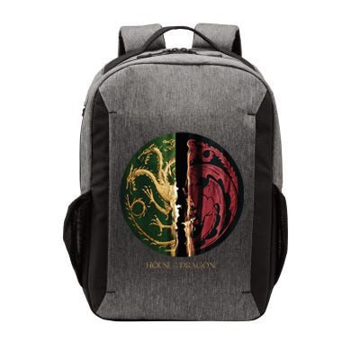 H.O.U.S.E Of The Dragon Green Vs Black H.O.U.S.E Targaryen Emblem Vector Backpack