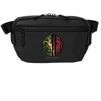 H.O.U.S.E Of The Dragon Green Vs Black H.O.U.S.E Targaryen Emblem Crossbody Pack