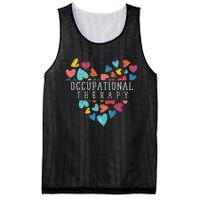 Heart Occupational Therapist Occupational Therapy Mesh Reversible Basketball Jersey Tank