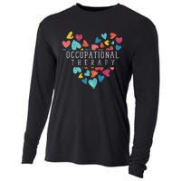 Heart Occupational Therapist Occupational Therapy Cooling Performance Long Sleeve Crew