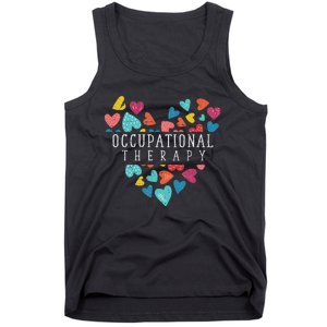 Heart Occupational Therapist Occupational Therapy Tank Top