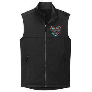 Heart Occupational Therapist Occupational Therapy Collective Smooth Fleece Vest