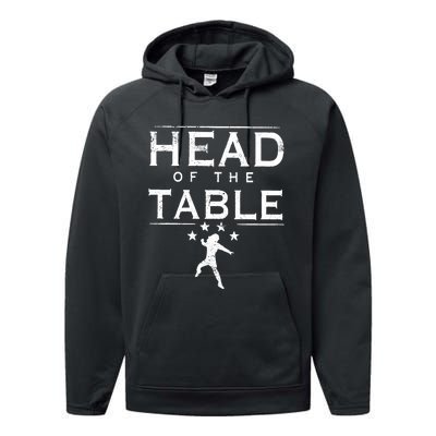 Head Of The Table Performance Fleece Hoodie