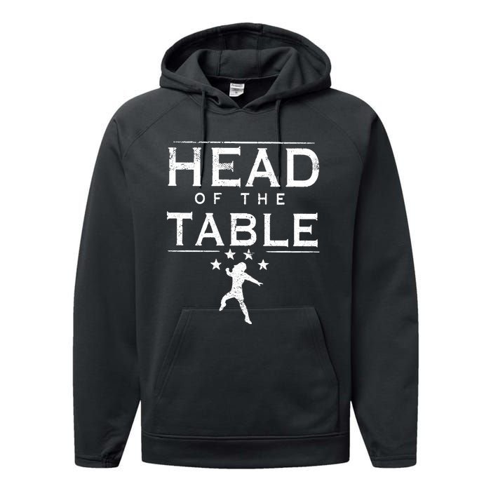 Head Of The Table Performance Fleece Hoodie