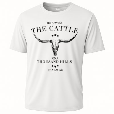 He Owns The Cattle On A Thousand Hills Performance Shirt