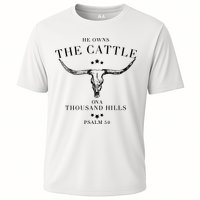 He Owns The Cattle On A Thousand Hills Performance Shirt