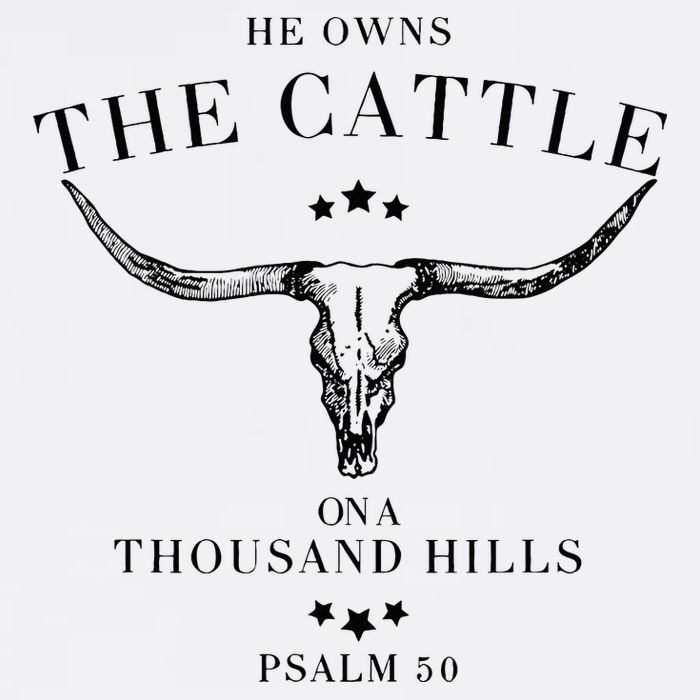 He Owns The Cattle On A Thousand Hills Wool Snapback Cap