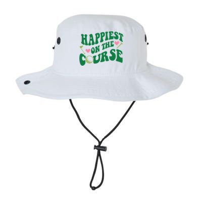 Happiest On The Course Golf Cute Golf Legacy Cool Fit Booney Bucket Hat