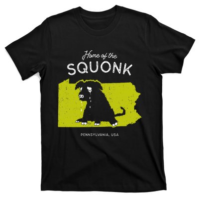 Home Of The Squonk Pennsylvania Usa Sad Emo Cryptid T-Shirt