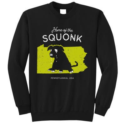 Home Of The Squonk Pennsylvania Usa Sad Emo Cryptid Tall Sweatshirt