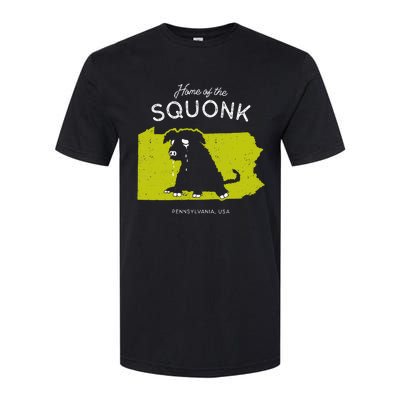 Home Of The Squonk Pennsylvania Usa Sad Emo Cryptid Softstyle® CVC T-Shirt