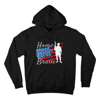 Home Of The Free Because Of The Brave July 4th Hoodie