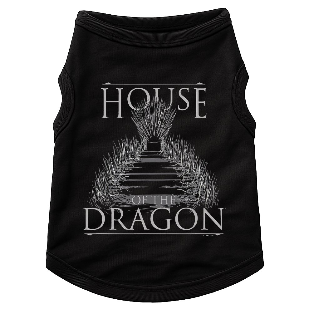 House of the Dragon Iron Thone Doggie Tank