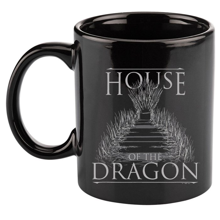 House of the Dragon Iron Thone 11oz C Handle Ceramic Mug