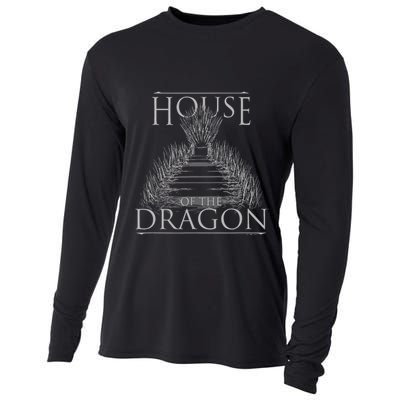 House of the Dragon Iron Thone Cooling Performance Long Sleeve Crew