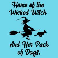 Home Of The Wicked Witch And Her Pack Of Dogs Funny Long Sleeve Shirt