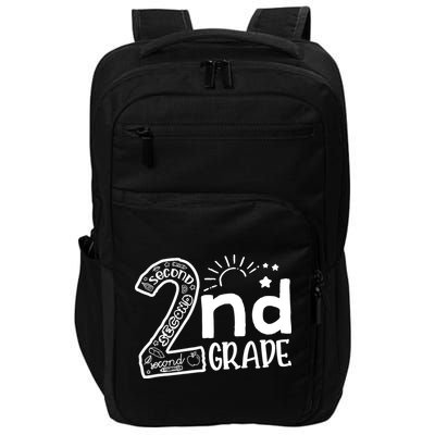 Hello On To 2nd Grade Teachers Boy and Team Secound Grade Impact Tech Backpack
