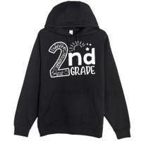 Hello On To 2nd Grade Teachers Boy and Team Secound Grade Premium Pullover Hoodie