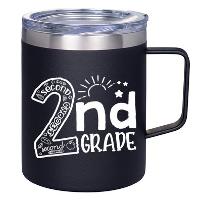 Hello On To 2nd Grade Teachers Boy and Team Secound Grade 12oz Stainless Steel Coffee Mug