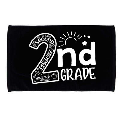Hello On To 2nd Grade Teachers Boy and Team Secound Grade Microfiber Hand Towel