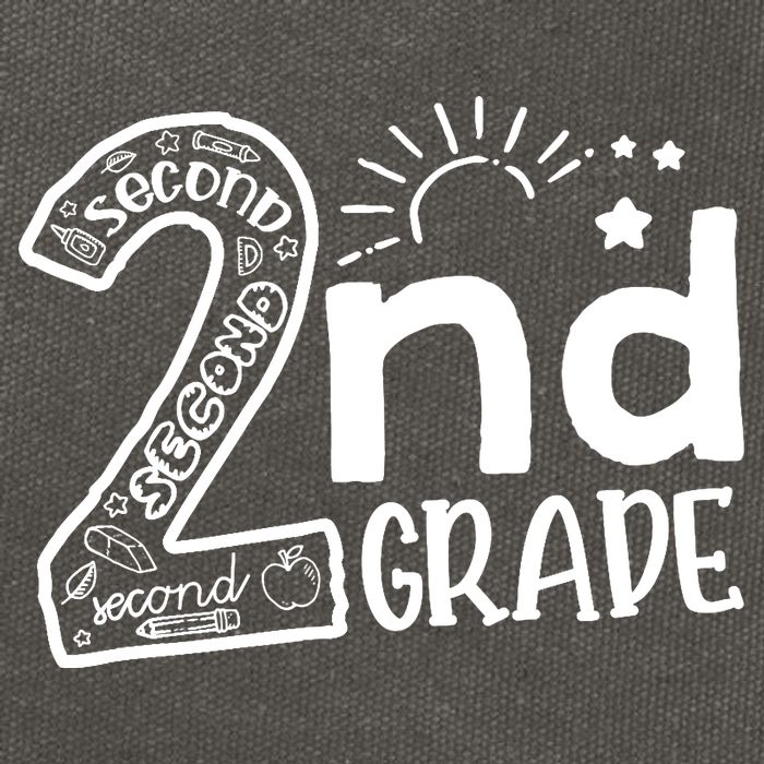 Hello On To 2nd Grade Teachers Boy and Team Secound Grade Cotton Canvas Backpack