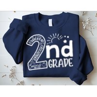 Hello On To 2nd Grade Teachers Boy and Team Secound Grade Sweatshirt