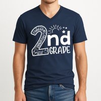 Hello On To 2nd Grade Teachers Boy and Team Secound Grade V-Neck T-Shirt