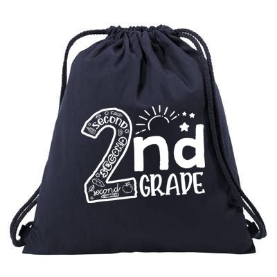 Hello On To 2nd Grade Teachers Boy and Team Secound Grade Drawstring Bag