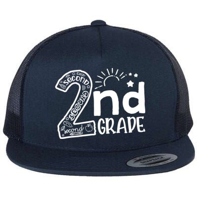 Hello On To 2nd Grade Teachers Boy and Team Secound Grade Flatbill Hat
