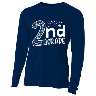 Hello On To 2nd Grade Teachers Boy and Team Secound Grade Cooling Performance Long Sleeve Crew