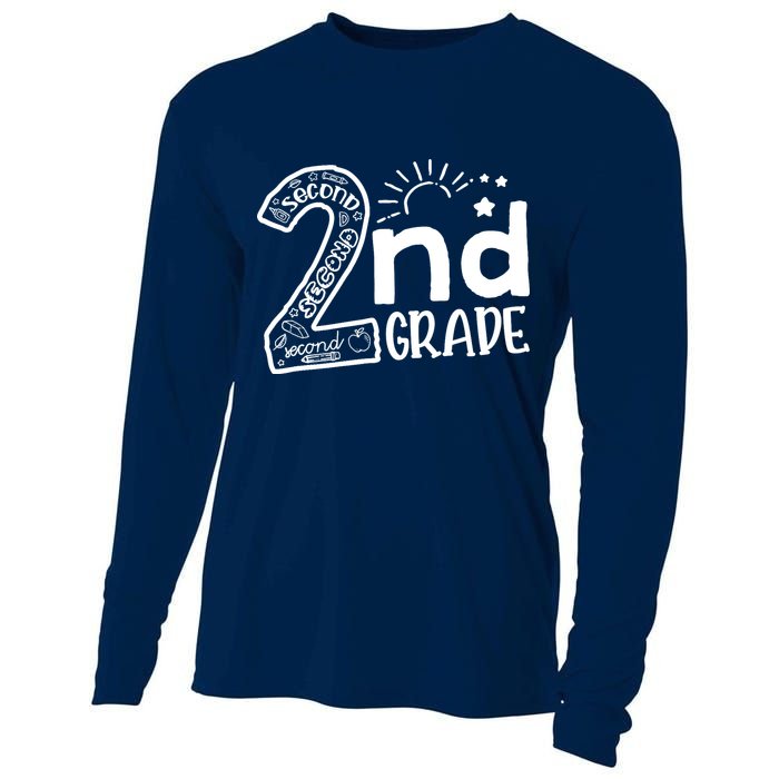 Hello On To 2nd Grade Teachers Boy and Team Secound Grade Cooling Performance Long Sleeve Crew